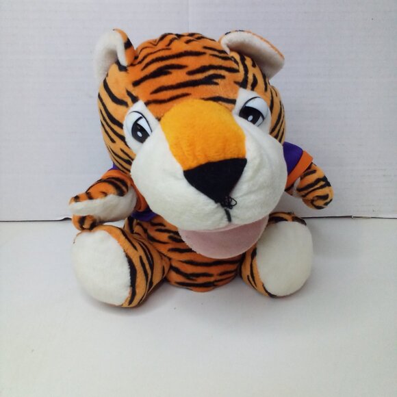 Clemson Tigers Talking Smashers Hand Puppet Go Tigers Working - Picture 1 of 9